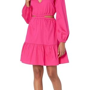 Elegant Pink Women's Dress
